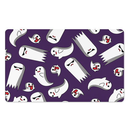 Cartoon Ghost Pattern Print Polyester Doormat