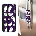 Cartoon Ghost Pattern Print Refrigerator Handle Covers