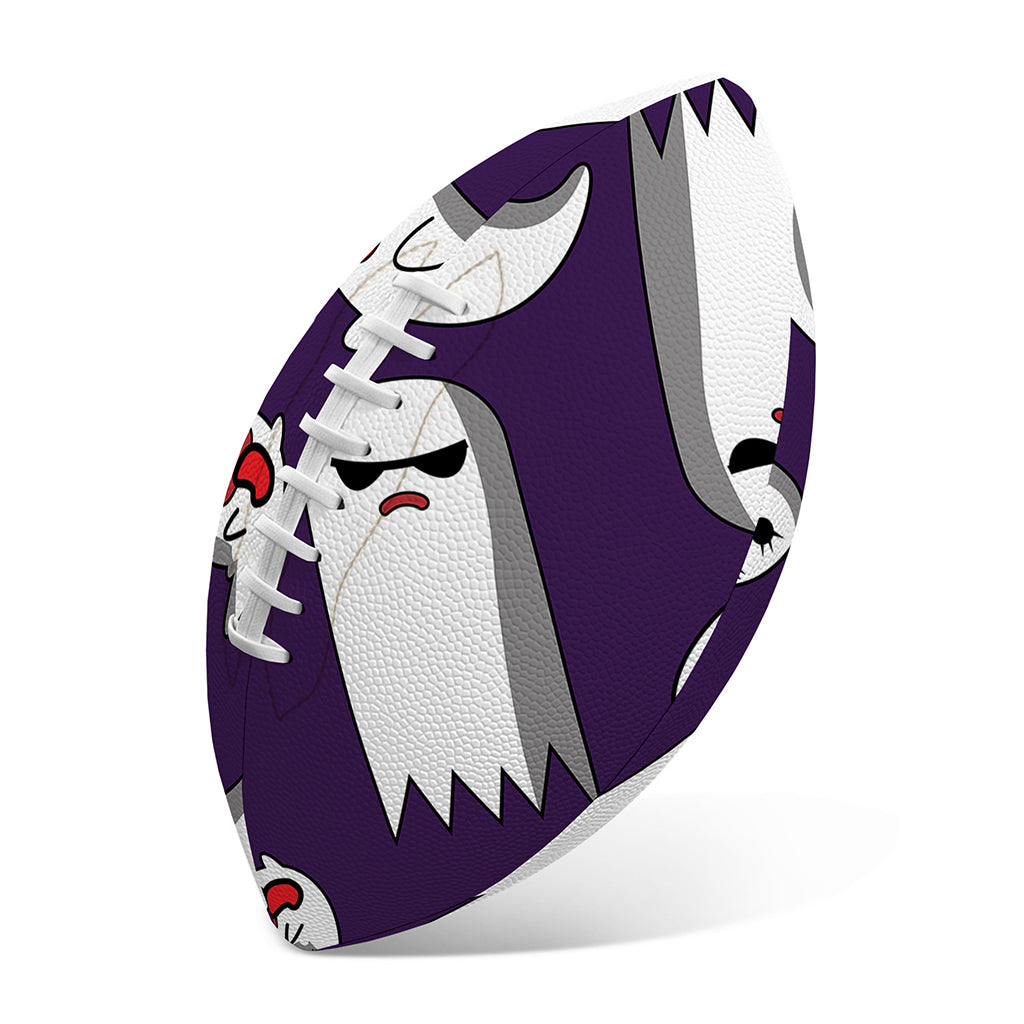 Cartoon Ghost Pattern Print Rugby Ball