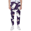Cartoon Ghost Pattern Print Joggers