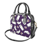 Cartoon Ghost Pattern Print Shoulder Handbag