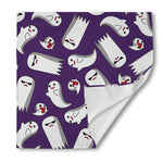 Cartoon Ghost Pattern Print Silk Bandana