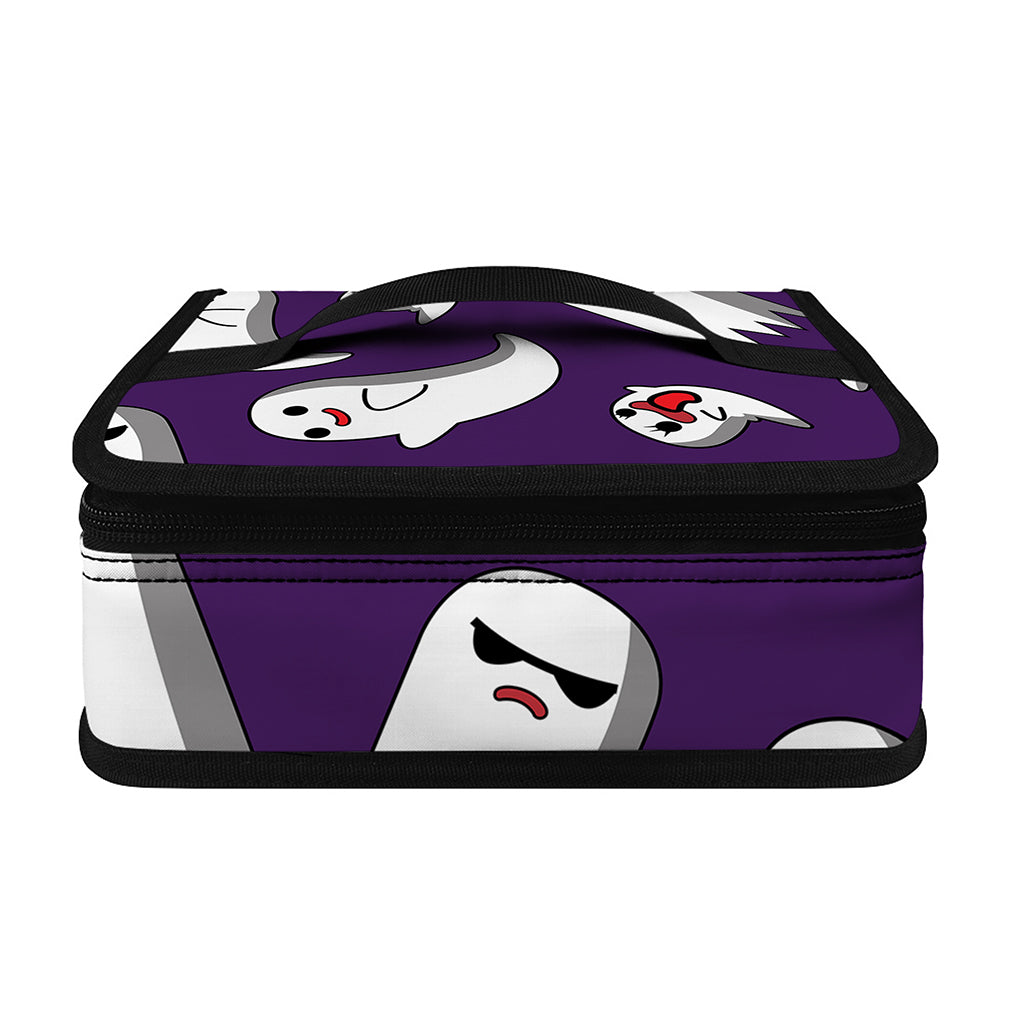 Cartoon Ghost Pattern Print Small Lunch Bag