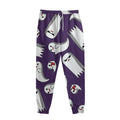 Cartoon Ghost Pattern Print Sweatpants
