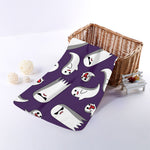 Cartoon Ghost Pattern Print Towel