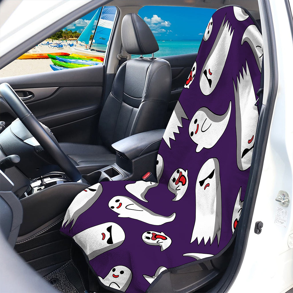 Cartoon Ghost Pattern Print Waterproof Car Seat Cover