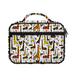 Cartoon Giraffe Pattern Print Briefcase Bible Bag