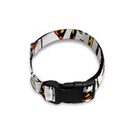 Cartoon Giraffe Pattern Print Dog Collar