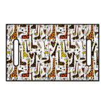 Cartoon Giraffe Pattern Print Golf Cart Seat Cover