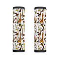 Cartoon Giraffe Pattern Print Handle Covers