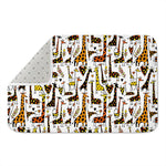 Cartoon Giraffe Pattern Print Indoor Door Mat