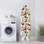 Cartoon Giraffe Pattern Print Ironing Board Cover