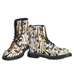 Cartoon Giraffe Pattern Print Backpack