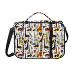 Cartoon Giraffe Pattern Print Shoulder Strap Bible Bag