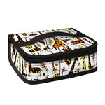 Cartoon Giraffe Pattern Print Small Lunch Bag