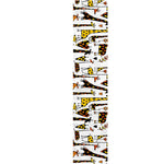 Cartoon Giraffe Pattern Print Table Runner