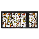 Cartoon Giraffe Pattern Print Trifold Wallet