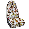 Cartoon Giraffe Pattern Print Waterproof Car Seat Cover