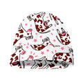 Cartoon Happy Dairy Cow Pattern Print Beanie
