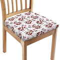 Cartoon Happy Dairy Cow Pattern Print Chair Cushion Cover