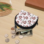 Cartoon Happy Dairy Cow Pattern Print Coin Purse