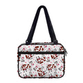 Cartoon Happy Dairy Cow Pattern Print Double Strap Bible Bag