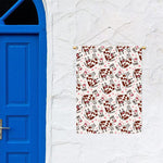 Cartoon Happy Dairy Cow Pattern Print Garden Flag