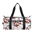 Cartoon Happy Dairy Cow Pattern Print Gym Bag
