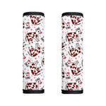 Cartoon Happy Dairy Cow Pattern Print Handle Covers