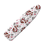 Cartoon Happy Dairy Cow Pattern Print Ironing Board Cover