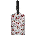 Cartoon Happy Dairy Cow Pattern Print Luggage Tag