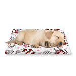 Cartoon Happy Dairy Cow Pattern Print Pet Cooling Mat Cover