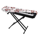 Cartoon Happy Dairy Cow Pattern Print Piano Keyboard Cover