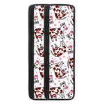 Cartoon Happy Dairy Cow Pattern Print Refrigerator Handle Covers