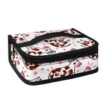 Cartoon Happy Dairy Cow Pattern Print Small Lunch Bag