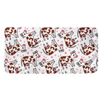Cartoon Happy Dairy Cow Pattern Print Towel