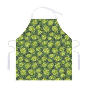 Cartoon Hop Cone Pattern Print Adjustable Apron