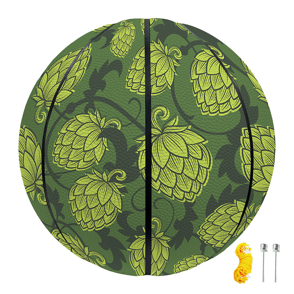 Cartoon Hop Cone Pattern Print Basketball