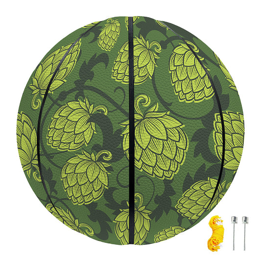 Cartoon Hop Cone Pattern Print Basketball