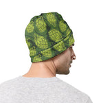 Cartoon Hop Cone Pattern Print Beanie