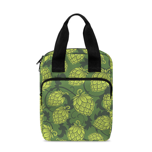 Cartoon Hop Cone Pattern Print Bible Tote Bag