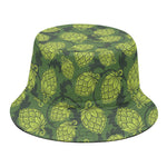 Cartoon Hop Cone Pattern Print Bucket Hat