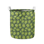 Cartoon Hop Cone Pattern Print Collapsible Laundry Basket
