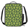 Cartoon Hop Cone Pattern Print Crossbody Lunch Bag