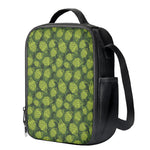 Cartoon Hop Cone Pattern Print Crossbody Lunch Bag