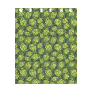 Cartoon Hop Cone Pattern Print Curtain