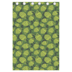 Cartoon Hop Cone Pattern Print Curtain