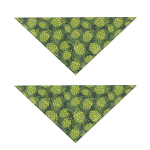 Cartoon Hop Cone Pattern Print Dog Bandana