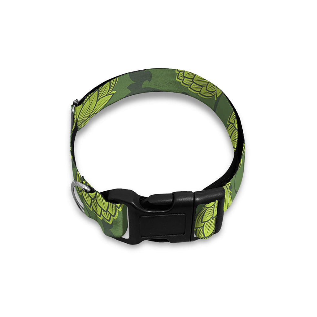 Cartoon Hop Cone Pattern Print Dog Collar