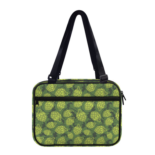Cartoon Hop Cone Pattern Print Double Strap Bible Bag